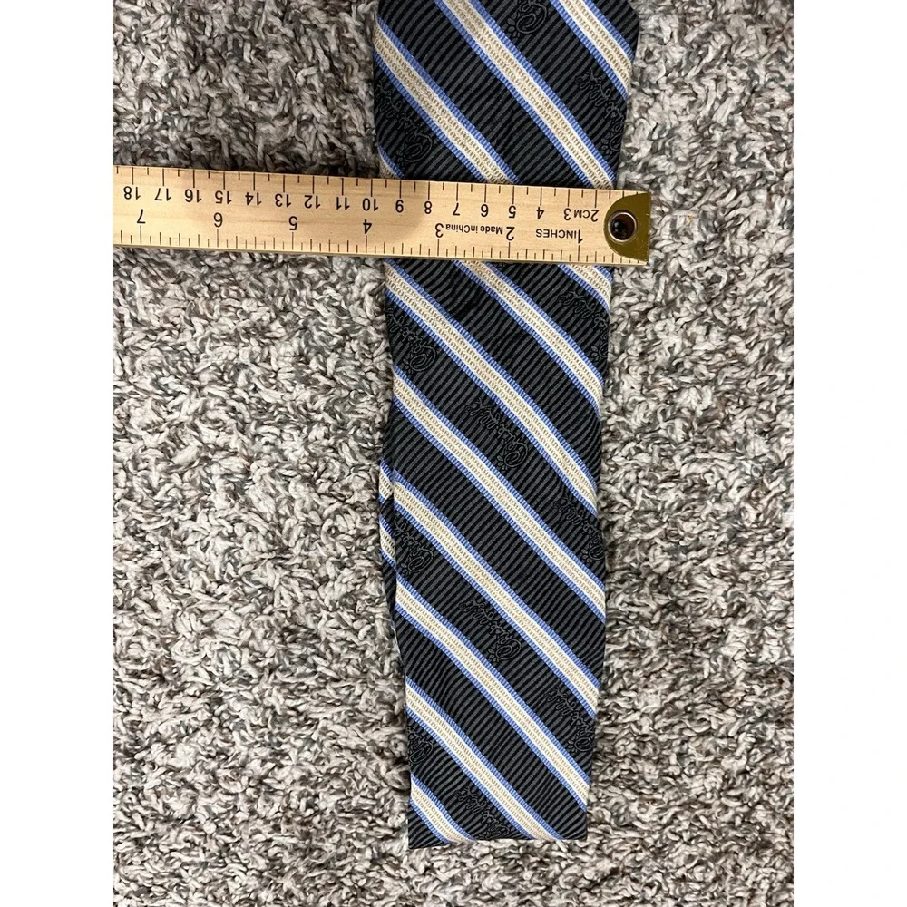 Blue stripped chick-Fil-A Tie‎